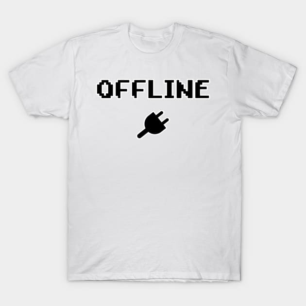 offline T-Shirt by Mamon